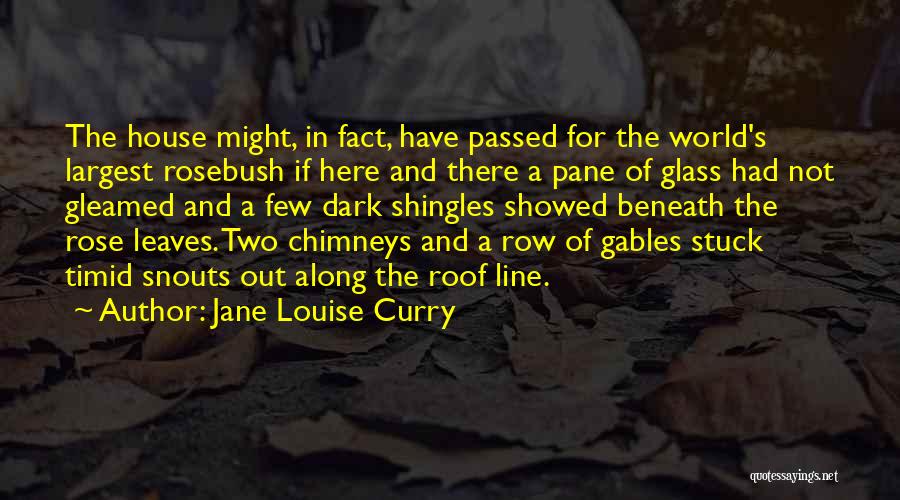 Chimneys Quotes By Jane Louise Curry