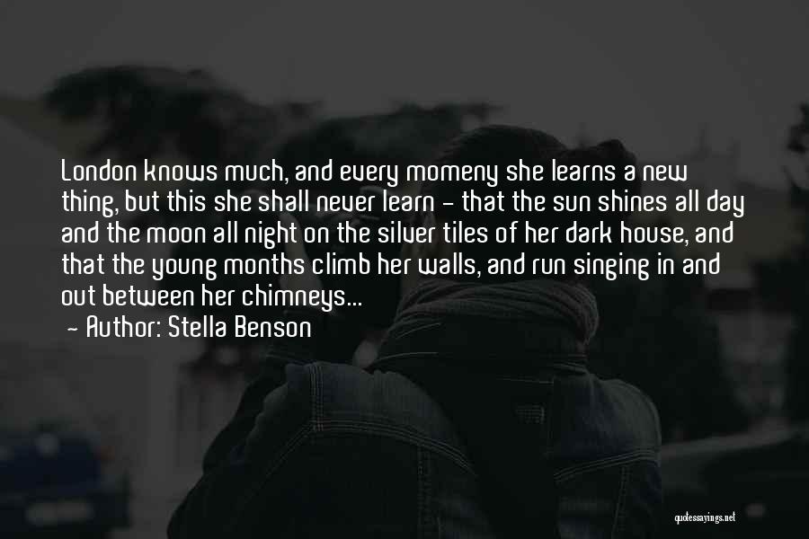 Chimneys Quotes By Stella Benson