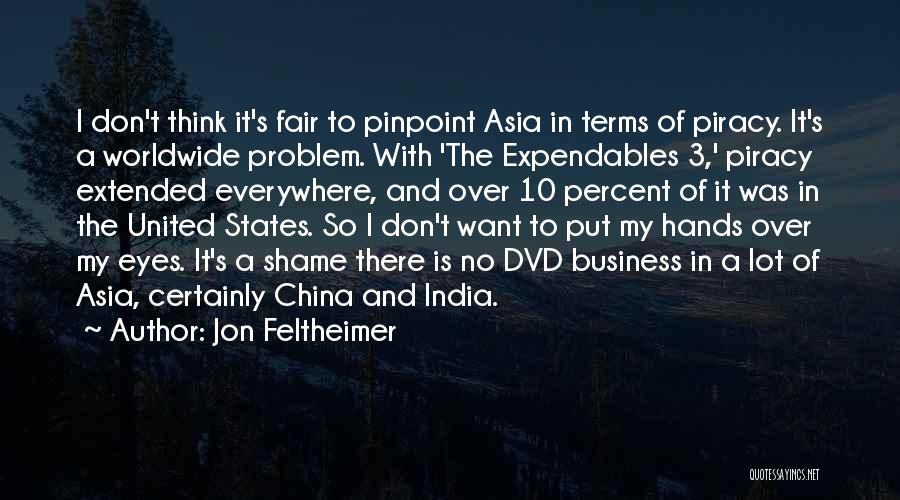 China And India Quotes By Jon Feltheimer