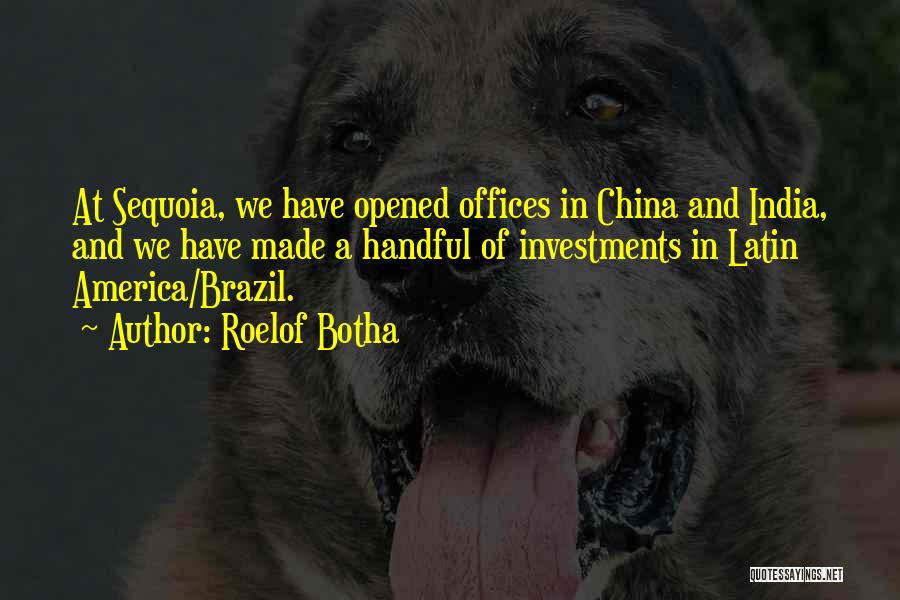 China And India Quotes By Roelof Botha