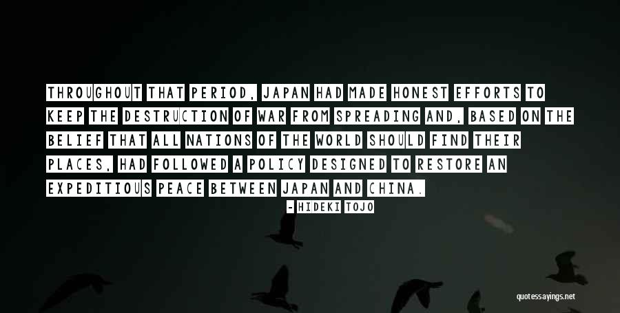 China And Japan Quotes By Hideki Tojo China And Japan Quotes By Hideki Tojo