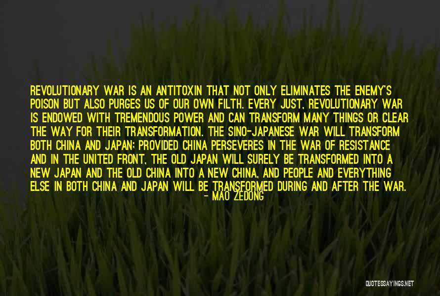 China And Japan Quotes By Mao Zedong