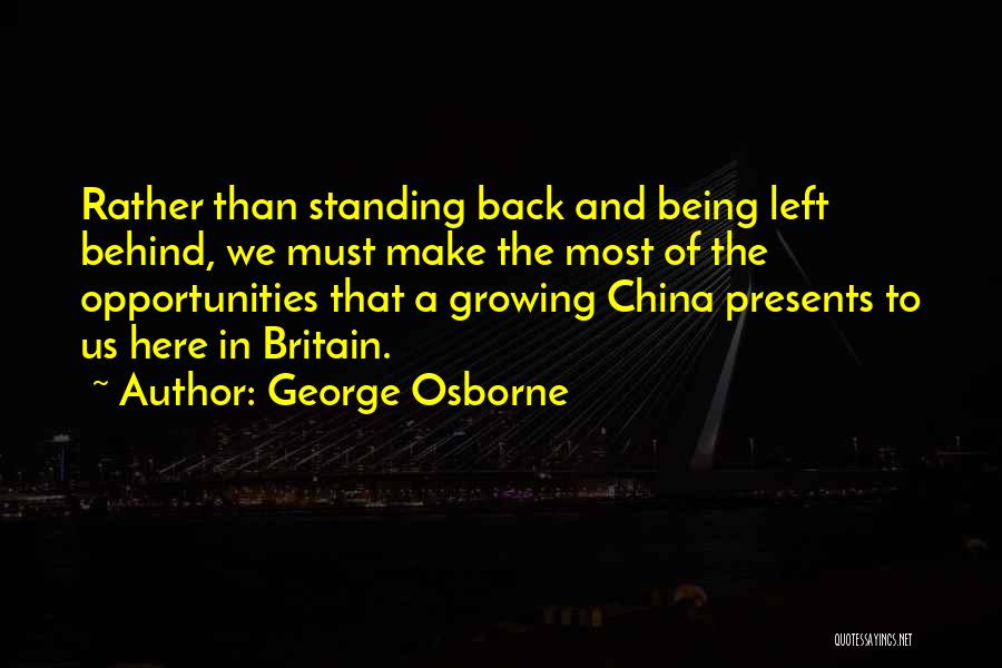 China And Us Quotes By George Osborne