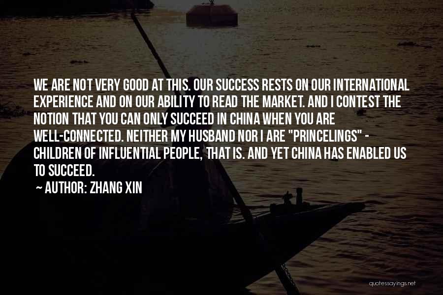 China And Us Quotes By Zhang Xin