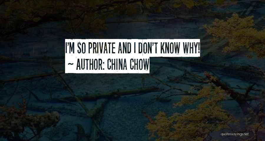 China Chow Quotes 772271