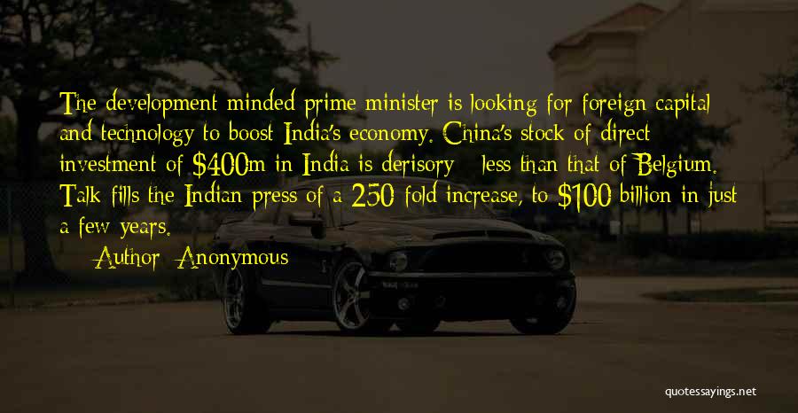 China Economy Quotes By Anonymous