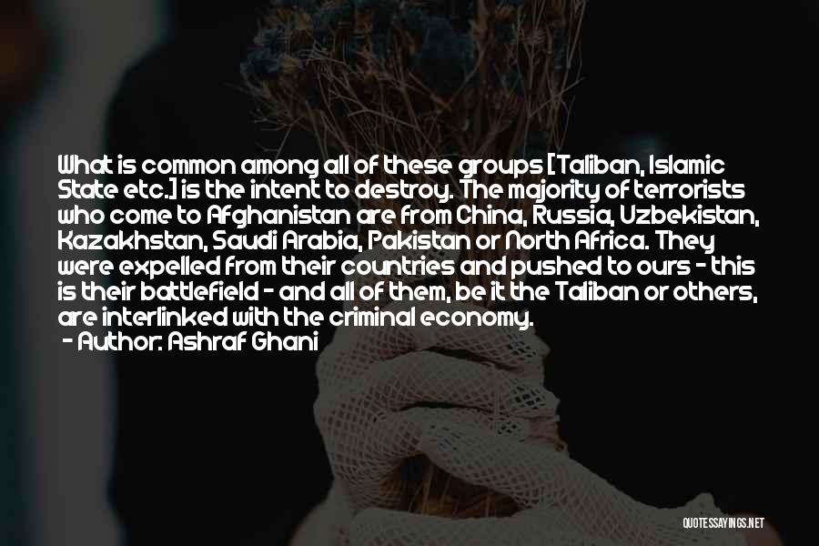 China Economy Quotes By Ashraf Ghani