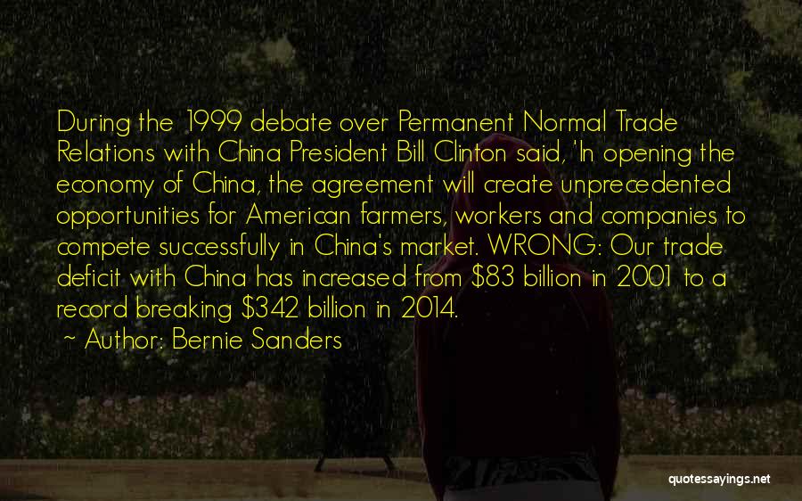 China Economy Quotes By Bernie Sanders