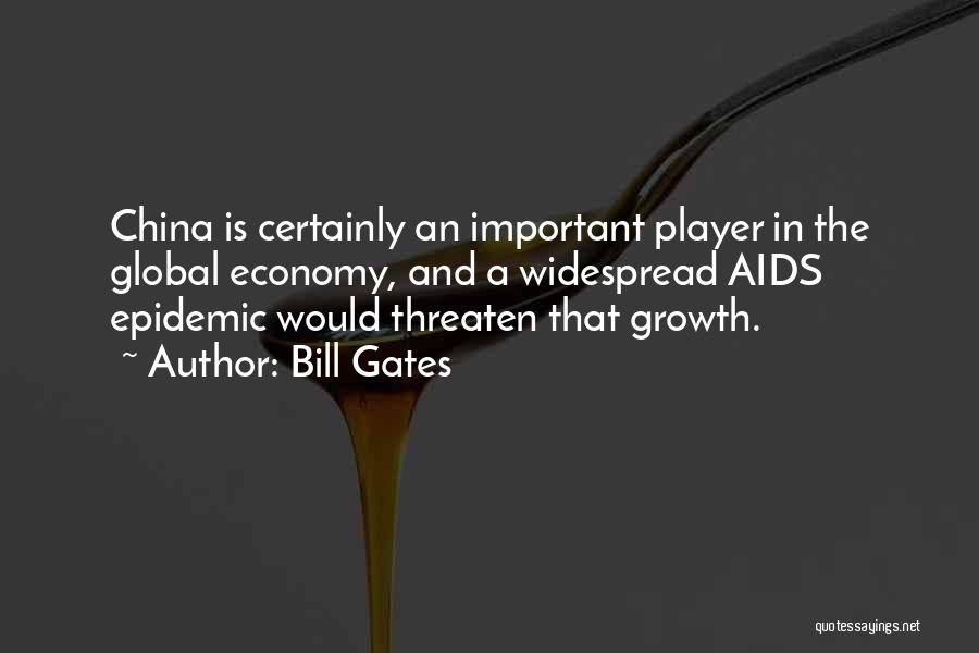 China Economy Quotes By Bill Gates