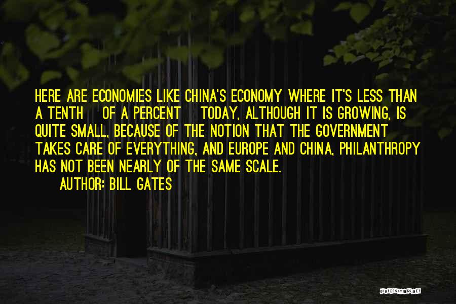 China Economy Quotes By Bill Gates