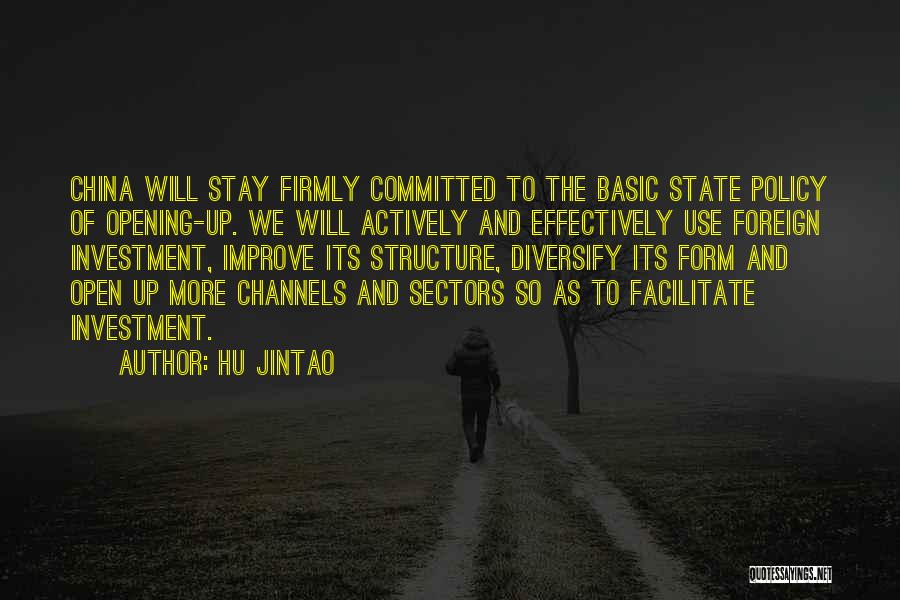 China Foreign Policy Quotes By Hu Jintao