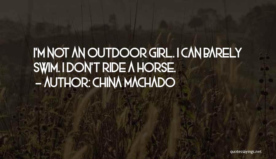 China Machado Quotes 650315