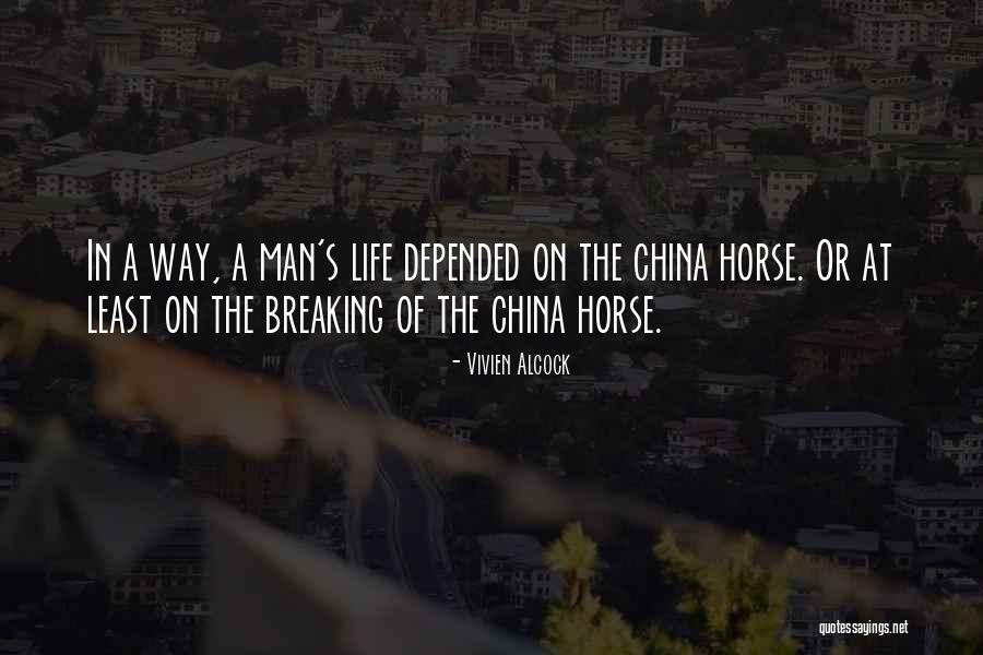 China Man Quotes By Vivien Alcock