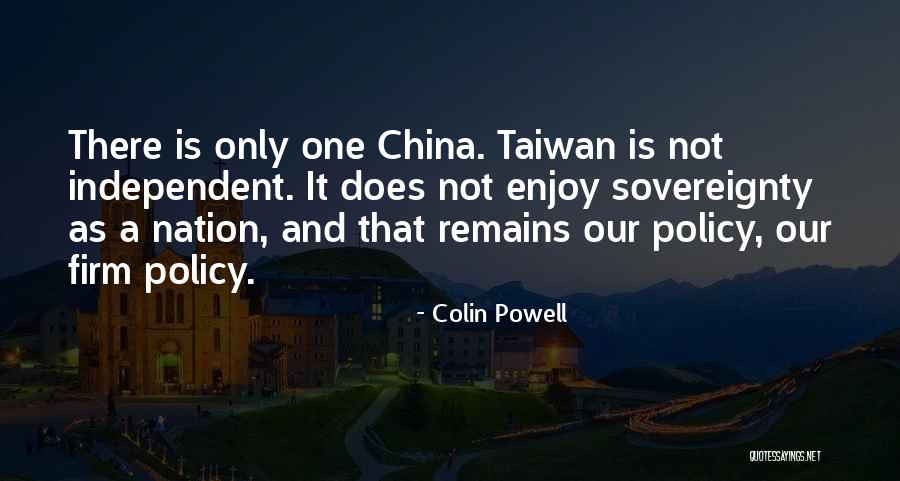 China Quotes By Colin Powell