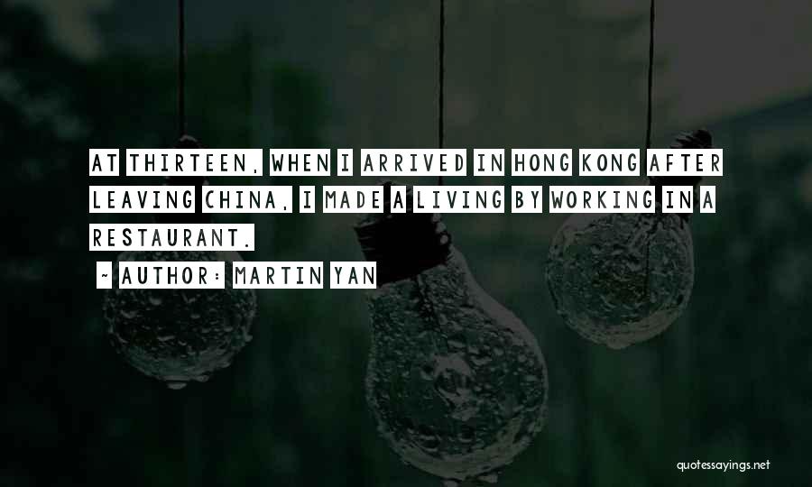 China Quotes By Martin Yan