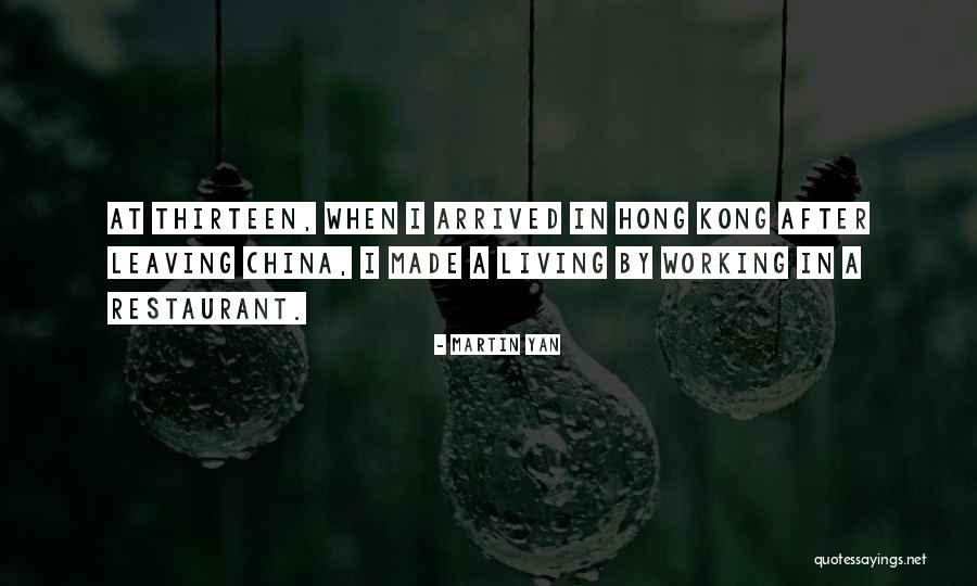 China Quotes By Martin Yan