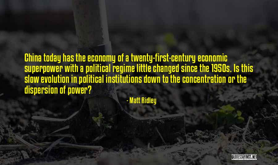 China Quotes By Matt Ridley