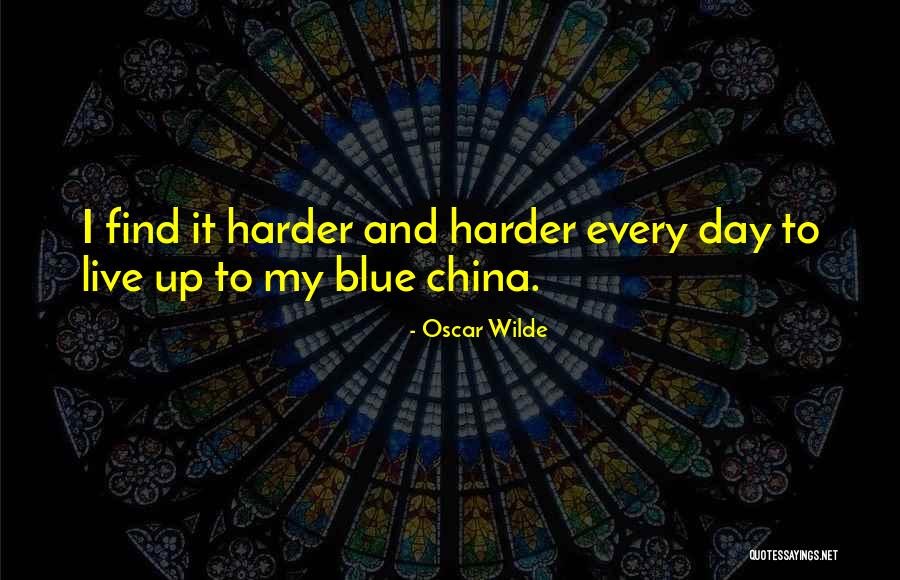 China Quotes By Oscar Wilde