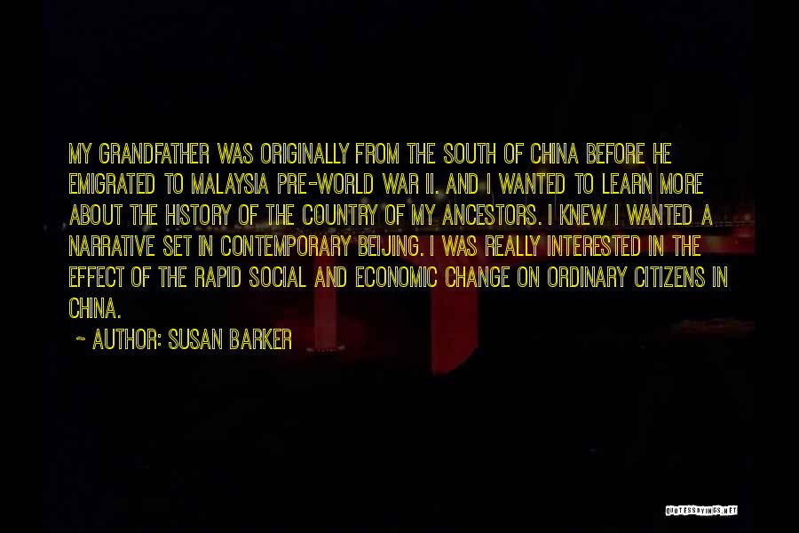 China Quotes By Susan Barker