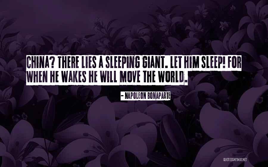 China When Quotes By Napoleon Bonaparte China When Quotes By Napoleon Bonaparte