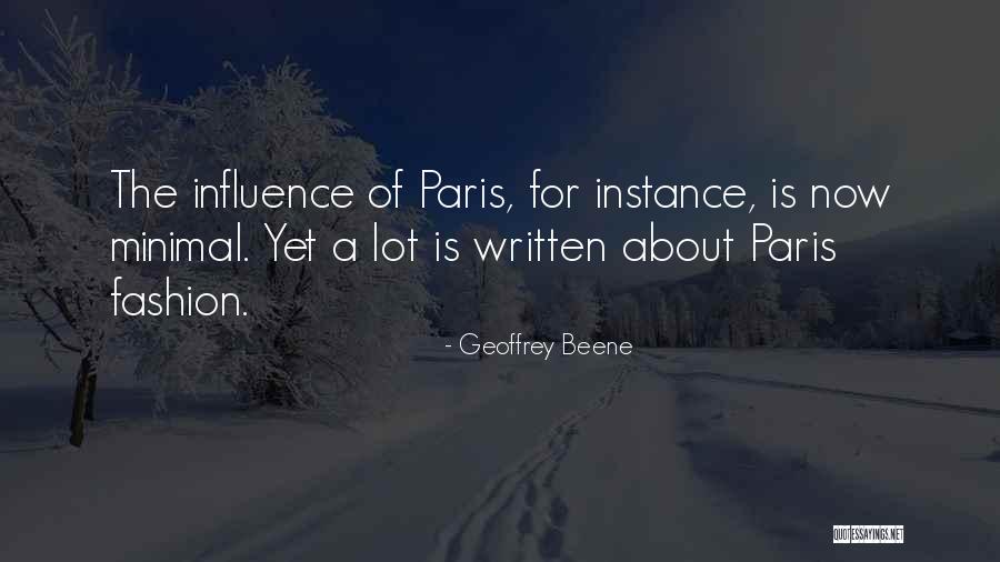 Chinaradi Anupongphichart Quotes By Geoffrey Beene Chinaradi Anupongphichart Quotes By Geoffrey Beene