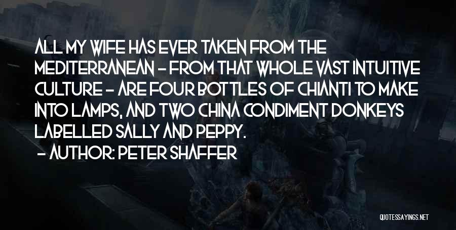 China's Culture Quotes By Peter Shaffer