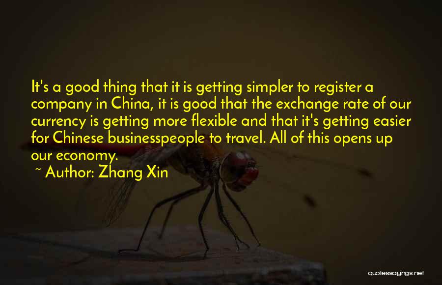 China's Economy Quotes By Zhang Xin