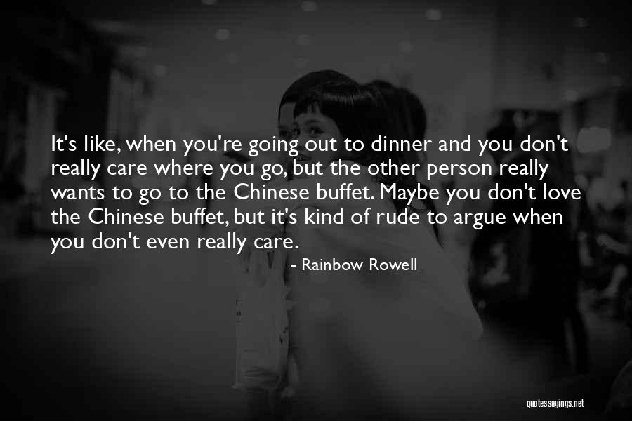 Chinese Dinner Quotes By Rainbow Rowell Chinese Dinner Quotes By Rainbow Rowell