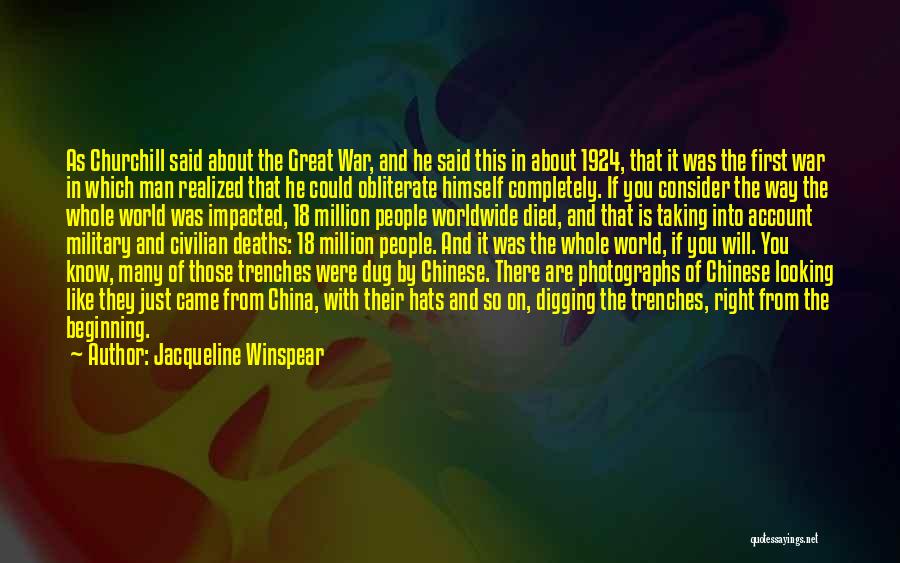 Chinese Military Quotes By Jacqueline Winspear