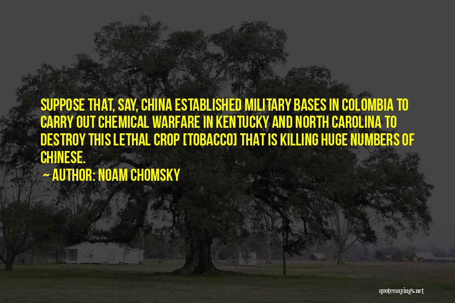 Chinese Military Quotes By Noam Chomsky