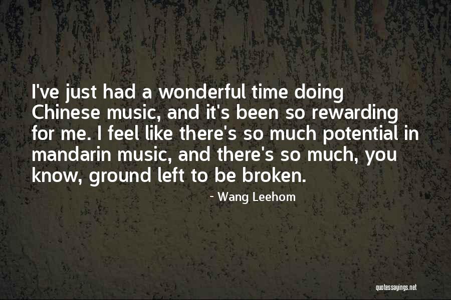 Chinese Music Quotes By Wang Leehom Chinese Music Quotes By Wang Leehom