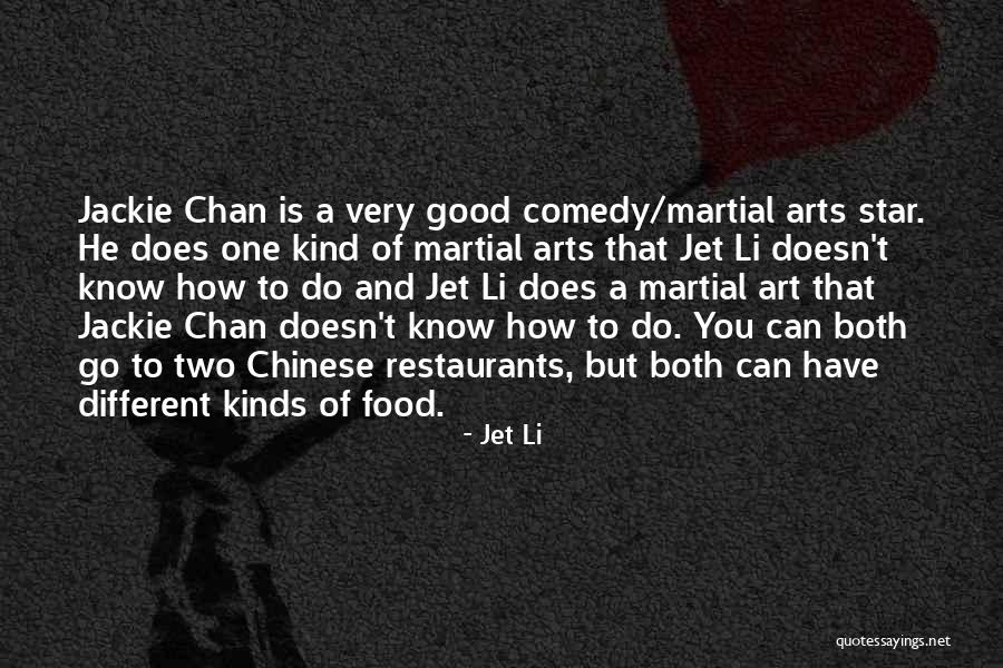 Chinese Quotes By Jet Li