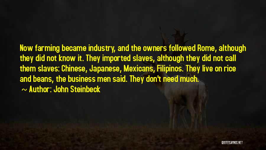 Chinese Quotes By John Steinbeck