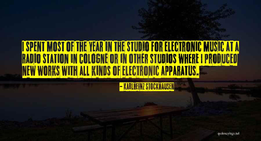 Chingadasos Quotes By Karlheinz Stockhausen Chingadasos Quotes By Karlheinz Stockhausen