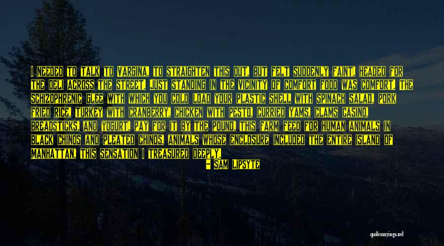 Chinos Quotes By Sam Lipsyte Chinos Quotes By Sam Lipsyte