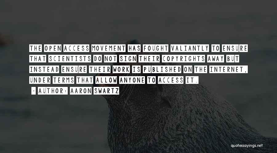 Chintz Quotes By Aaron Swartz