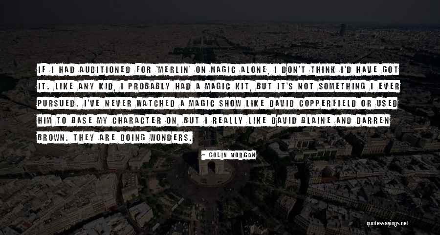 Chioke Robinson Quotes By Colin Morgan Chioke Robinson Quotes By Colin Morgan