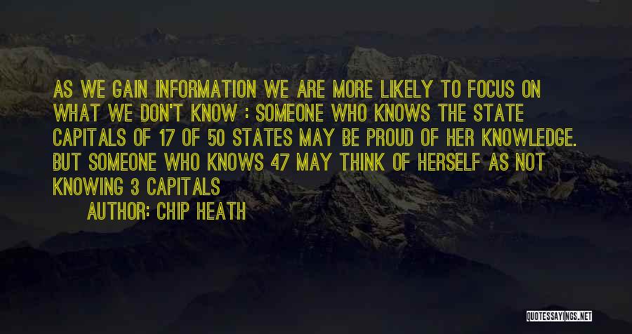 Chip Heath Quotes 1781106