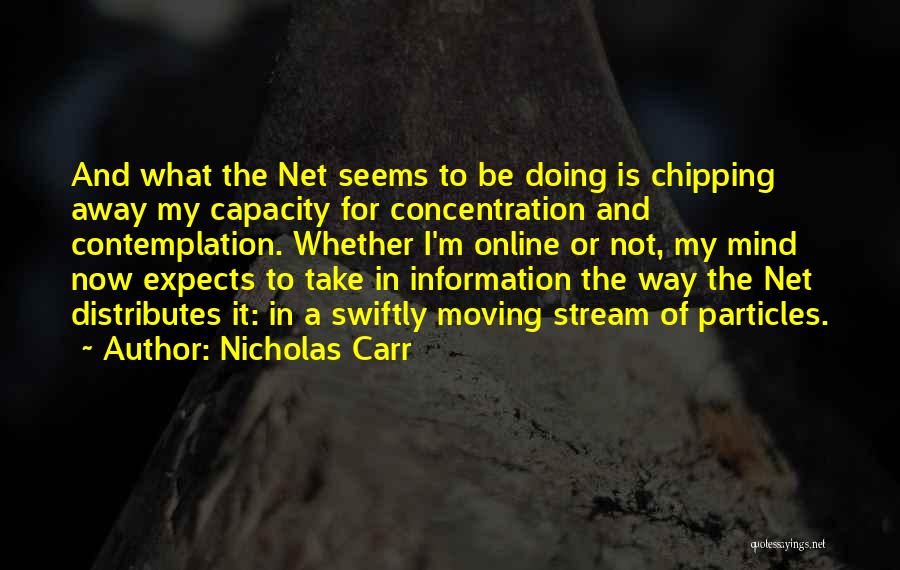 Chipping Away Quotes By Nicholas Carr