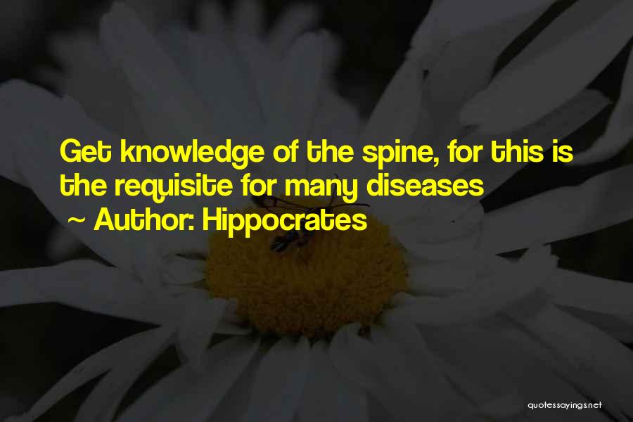 Chiropractic Quotes By Hippocrates