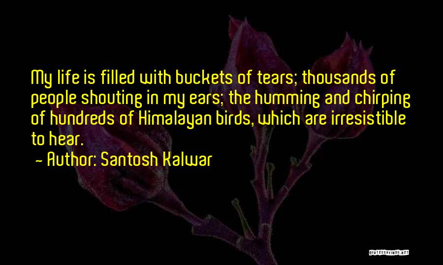 Chirping Quotes By Santosh Kalwar