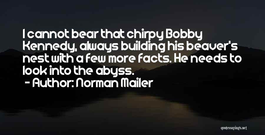 Chirpy Quotes By Norman Mailer