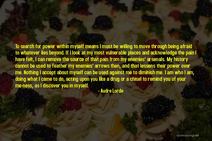 Chisel Quotes By Audre Lorde