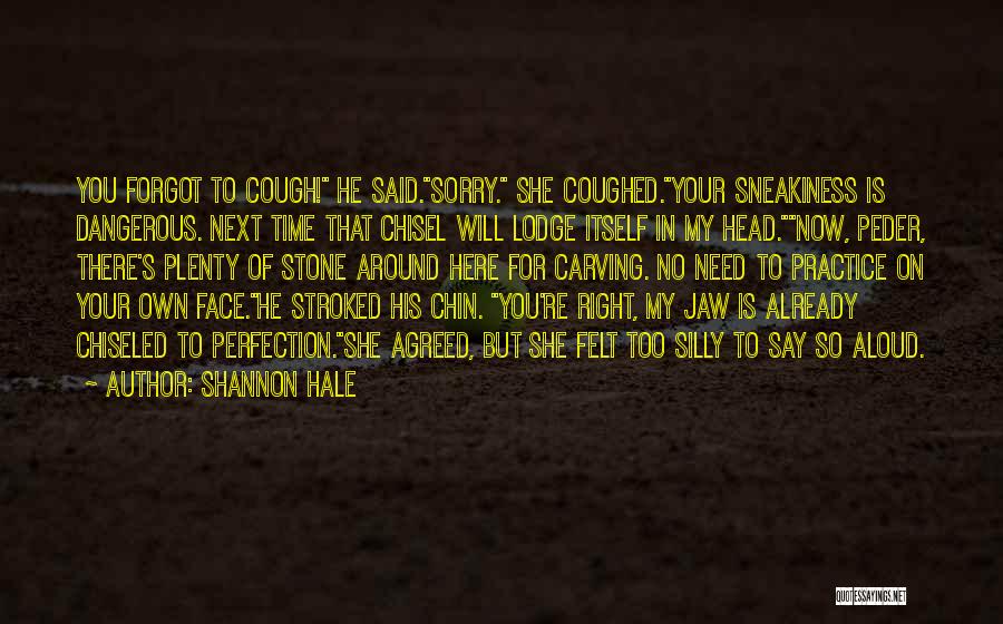 Chisel Quotes By Shannon Hale