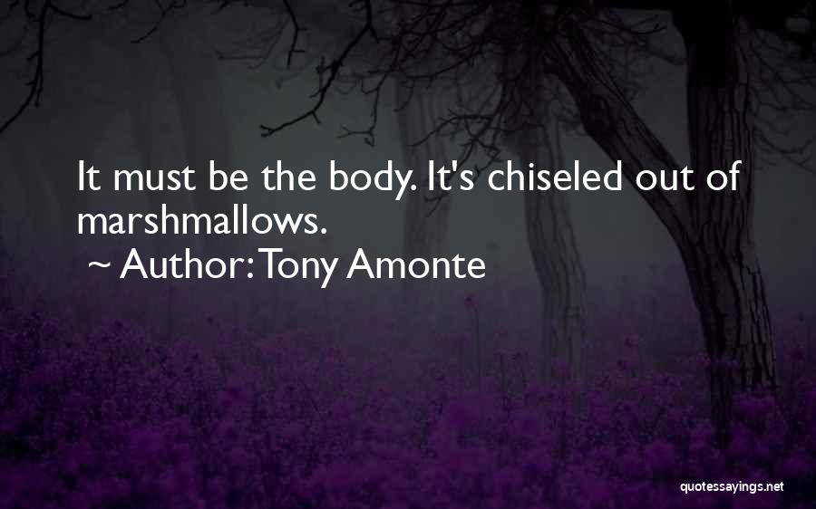 Chiseled Body Quotes By Tony Amonte