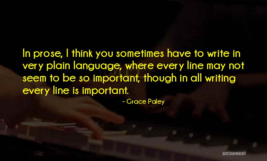 Chispazo Sacudida Quotes By Grace Paley