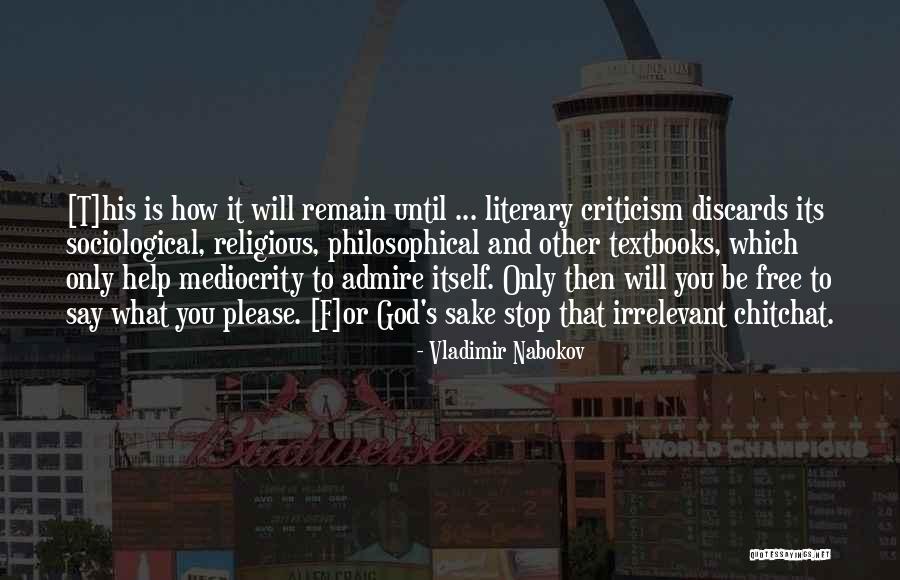 Chitchat Quotes By Vladimir Nabokov Chitchat Quotes By Vladimir Nabokov