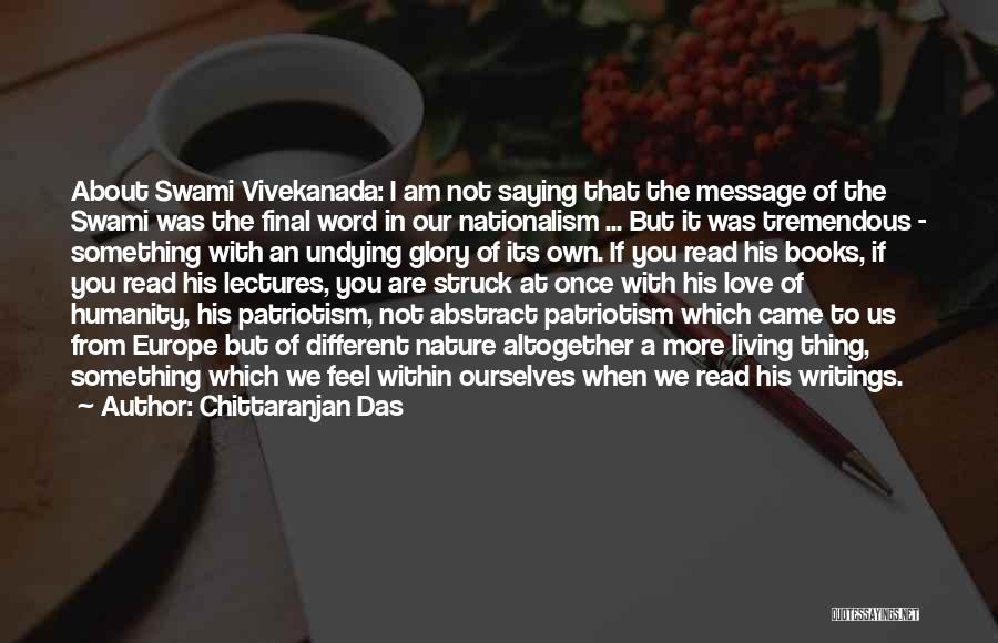 Chittaranjan Das Quotes 1678971