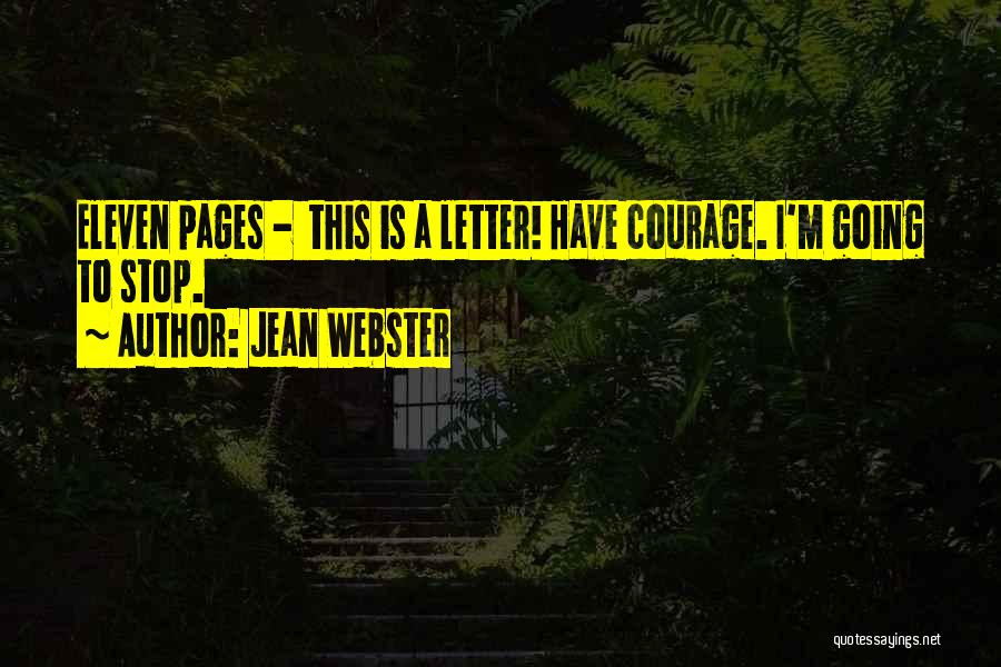Chiusanos Legends Quotes By Jean Webster