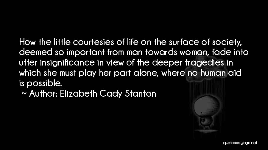 Chivalry Feminism Quotes By Elizabeth Cady Stanton